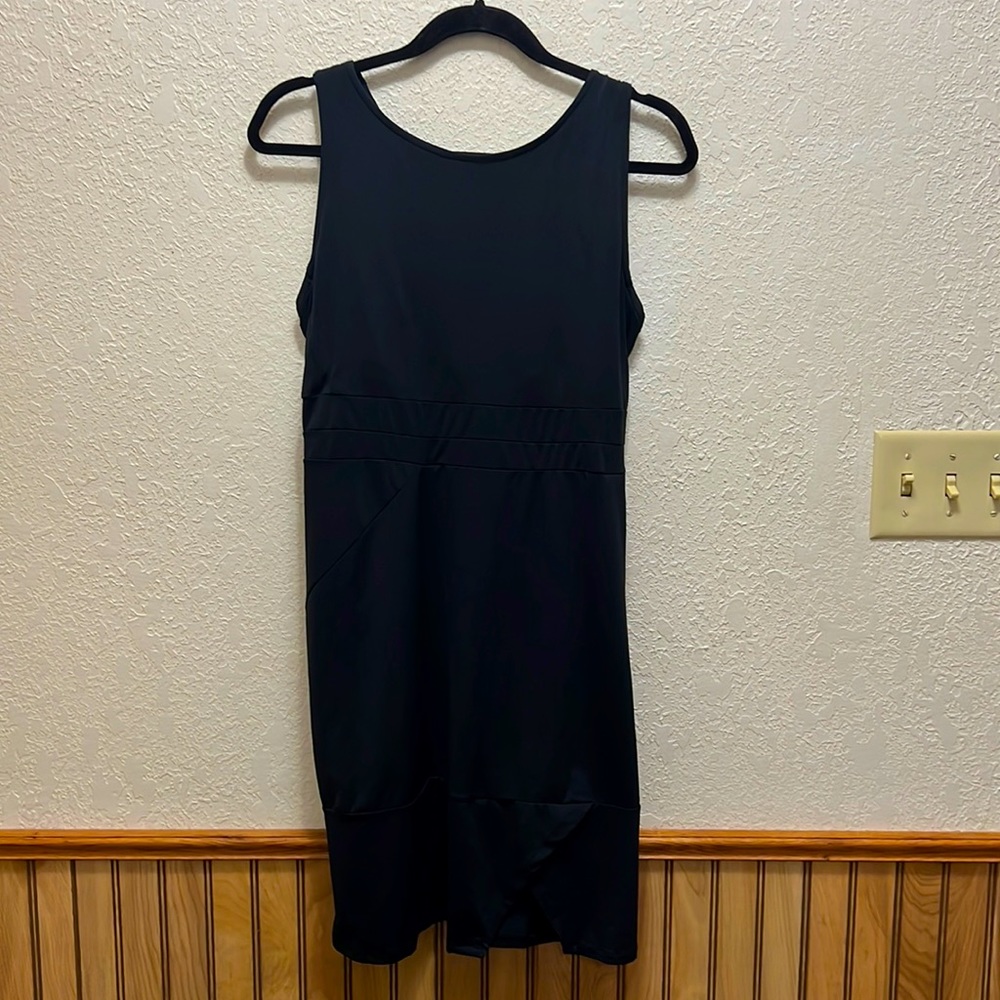 Carve Designs Active Sleeveless Dress, Black, Size Large